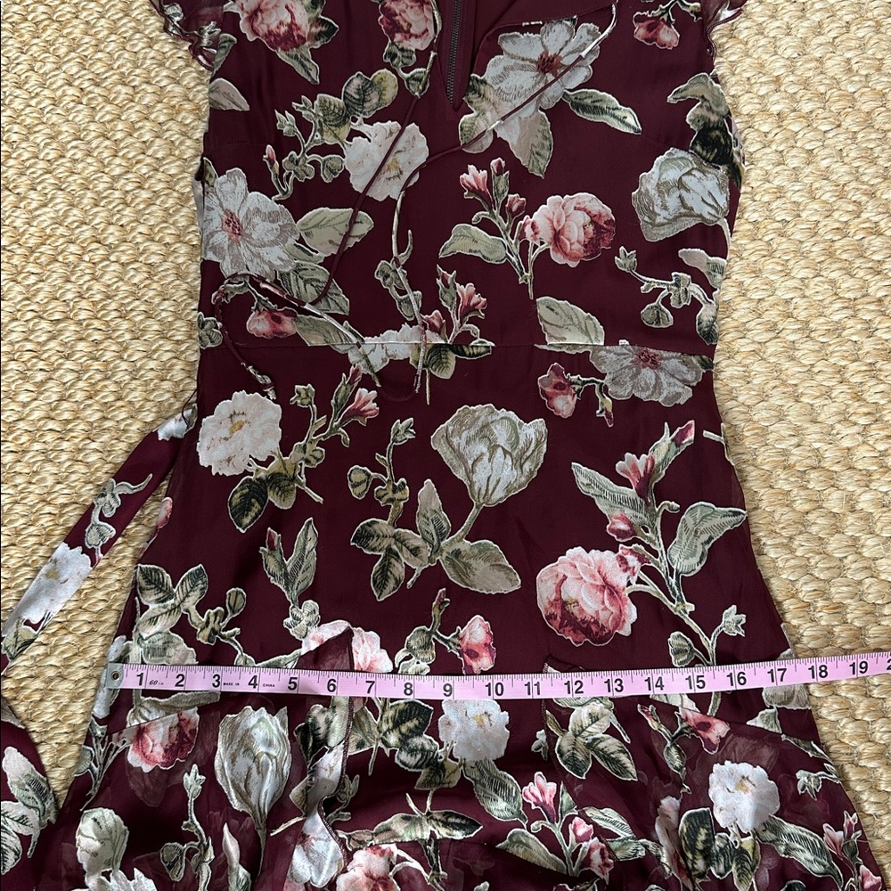 Alice and Olivia Jenny Flutter Dress Size 6 - Picture 11 of 12